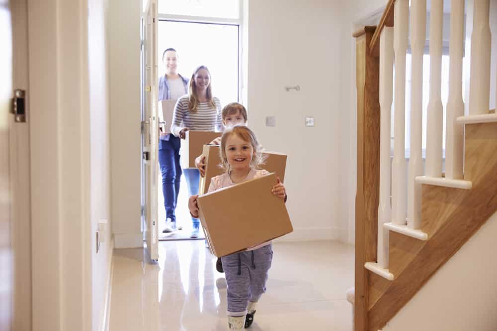 Family moving on New Home — Removalist in Brisbane, QLD