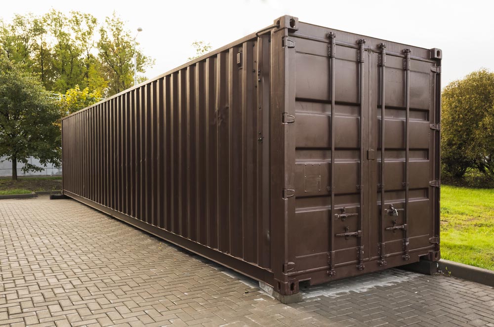 Brown Container Storage